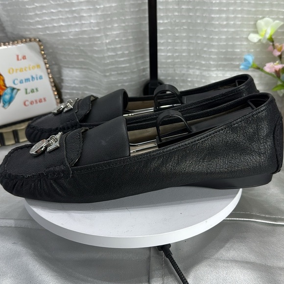 (E3)Michael Kors Black Moccasins for Women,Sz 8M - Picture 3 of 13